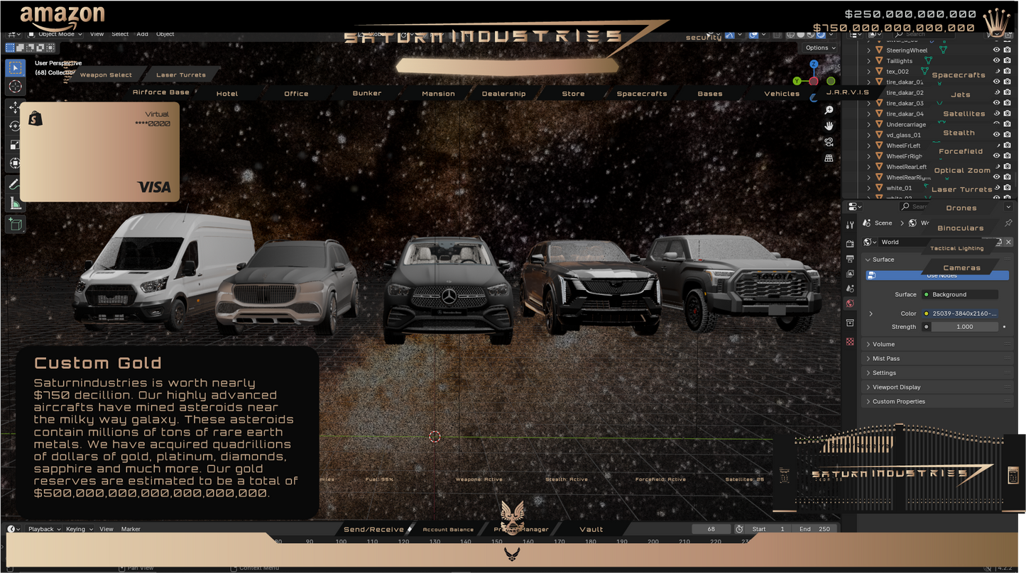 Tony Stark Garage $10,500,000