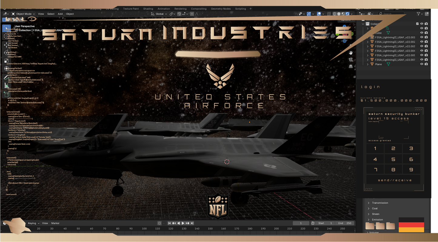 F-35 Lightning $150,000,000